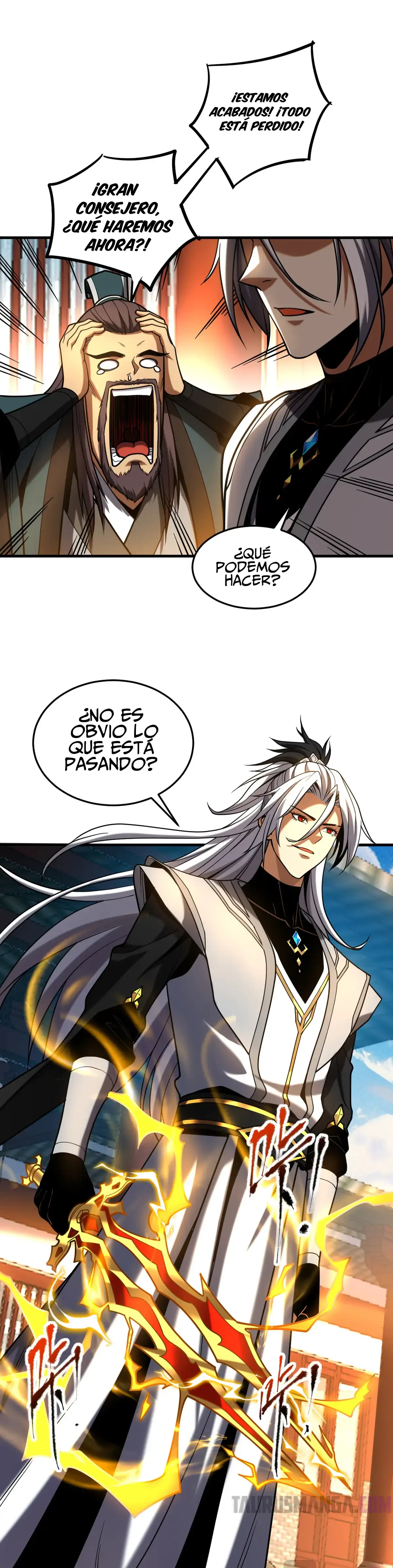 Mientras mis discípulas se matan, yo me relajo! > Capitulo 85 > Page 01
